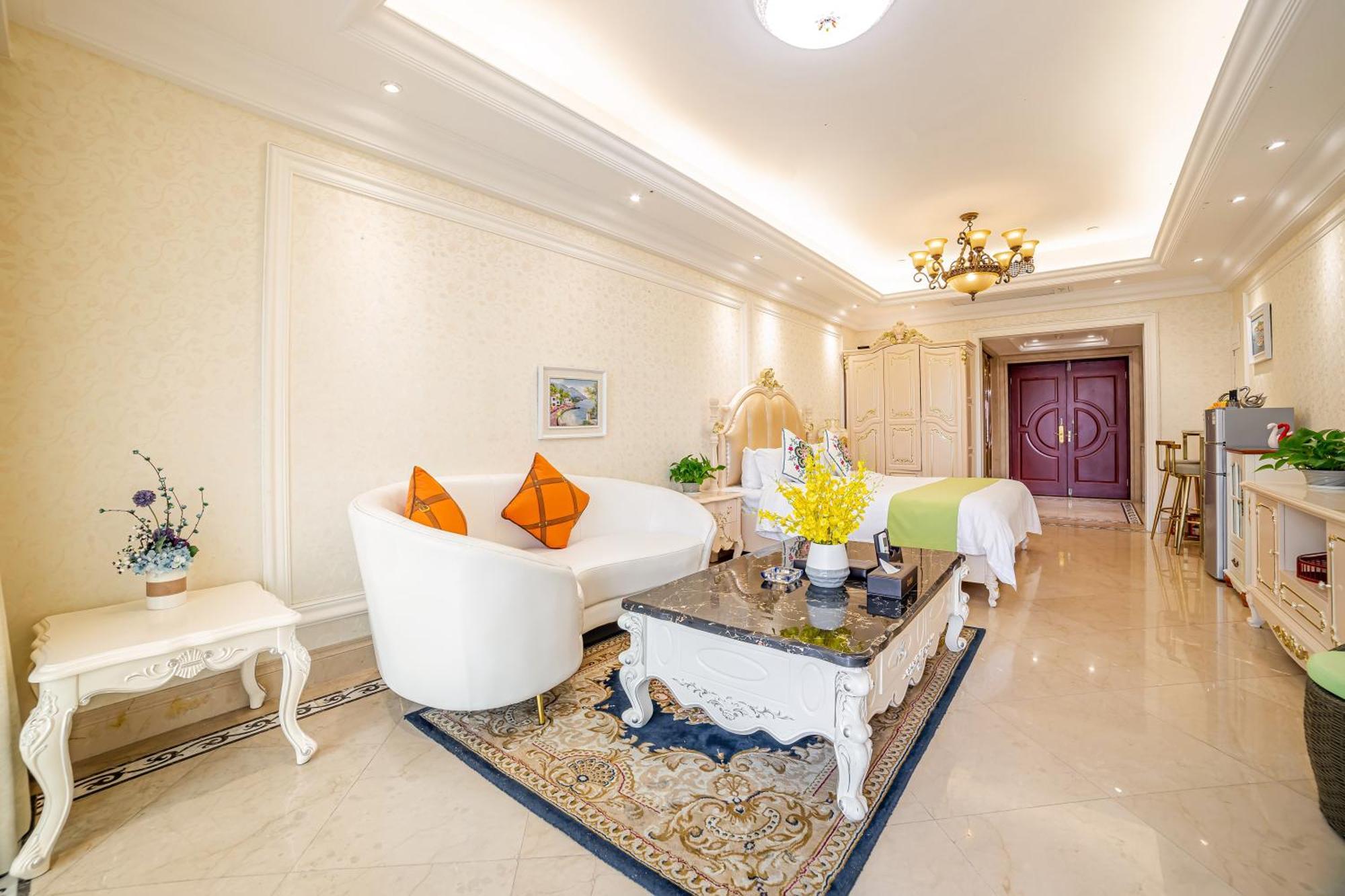 Waifiden Guangzhou Haizhu Square Wanyi Apartment Esterno foto