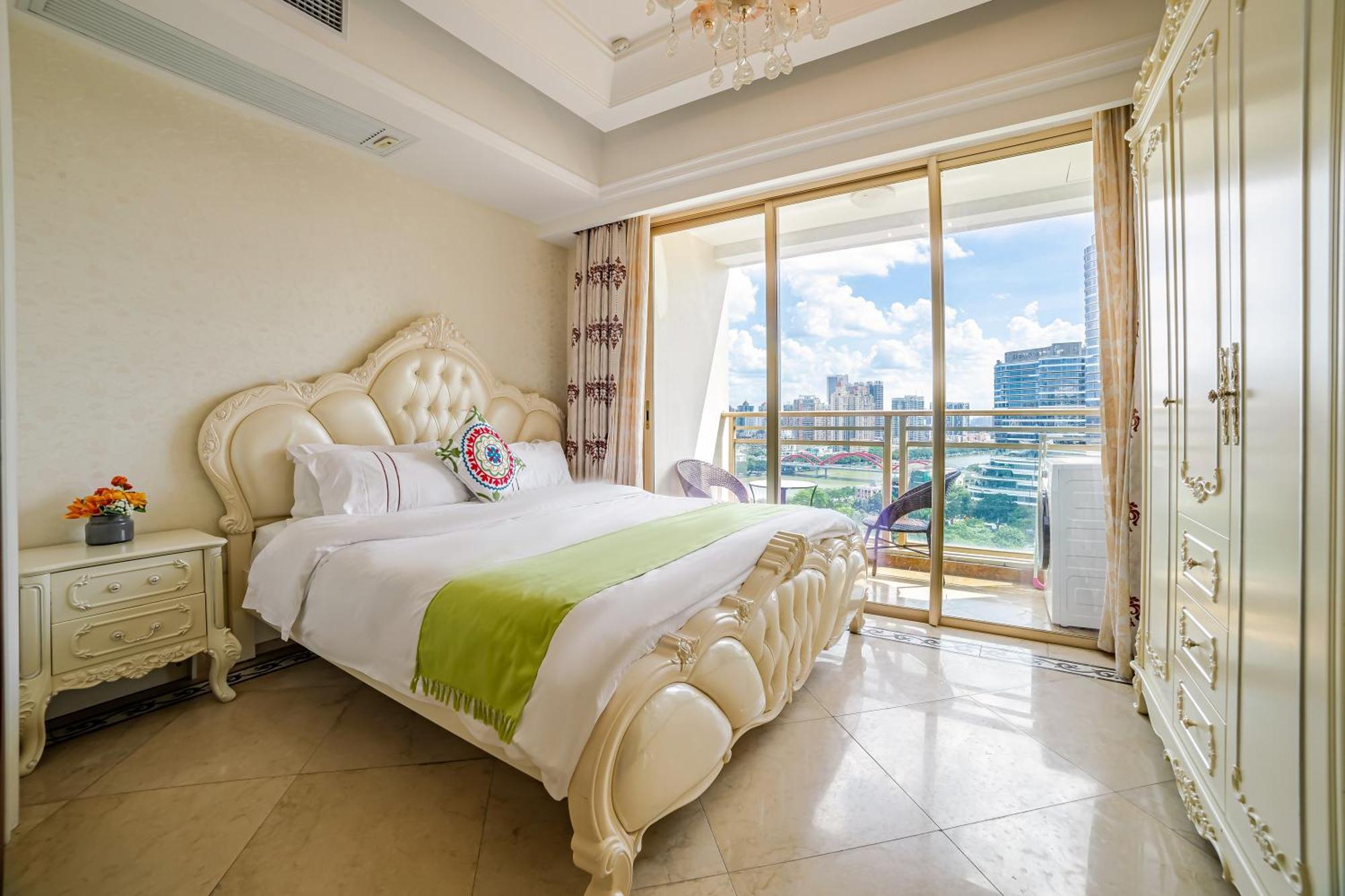 Waifiden Guangzhou Haizhu Square Wanyi Apartment Esterno foto