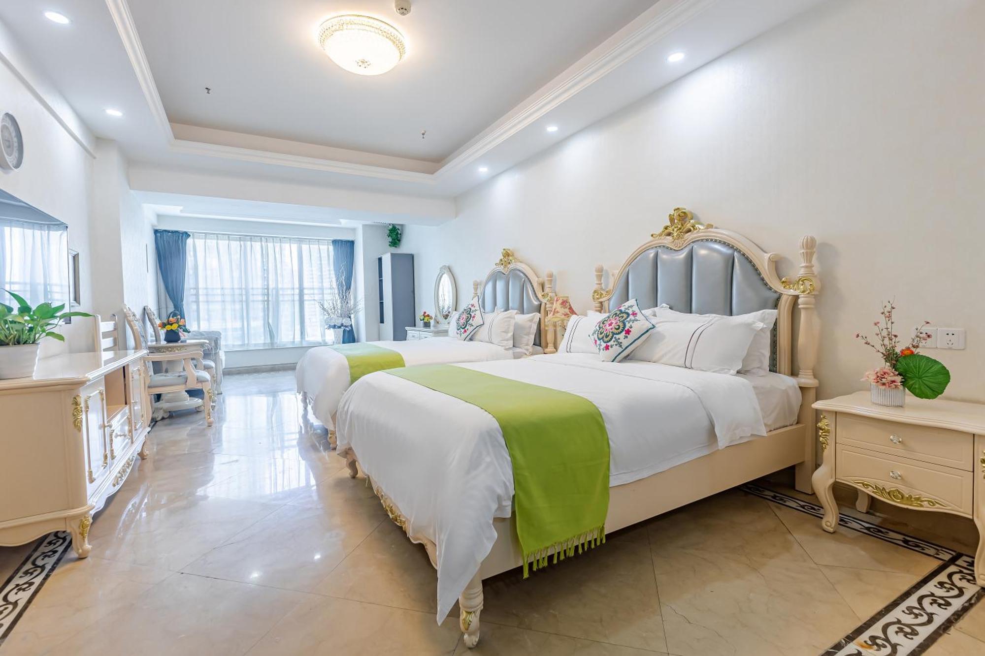 Waifiden Guangzhou Haizhu Square Wanyi Apartment Esterno foto
