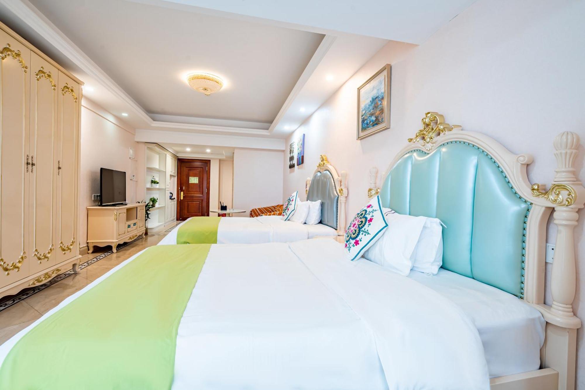 Waifiden Guangzhou Haizhu Square Wanyi Apartment Esterno foto