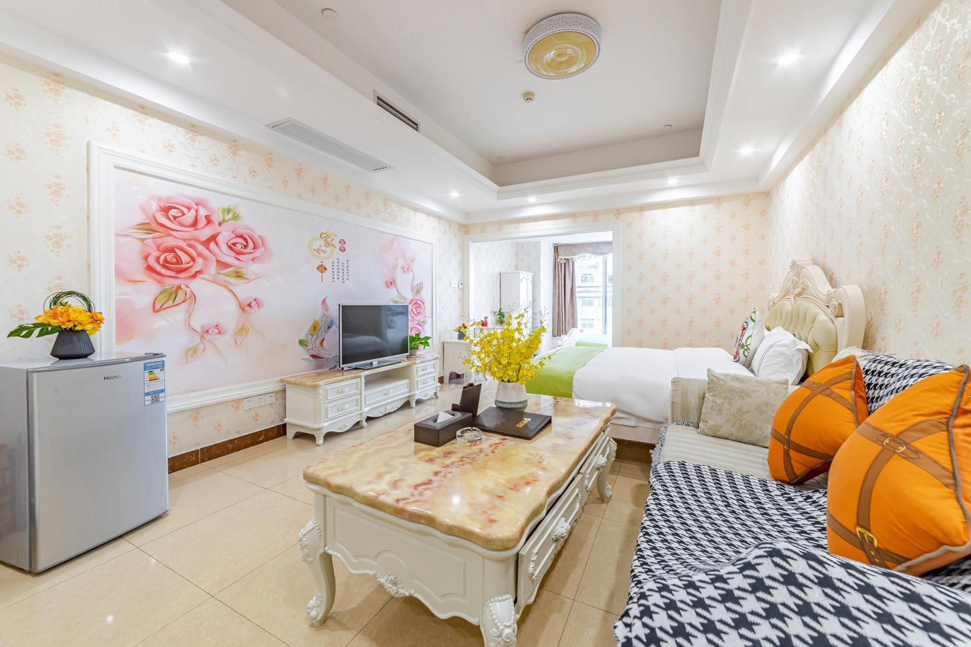Waifiden Guangzhou Haizhu Square Wanyi Apartment Esterno foto